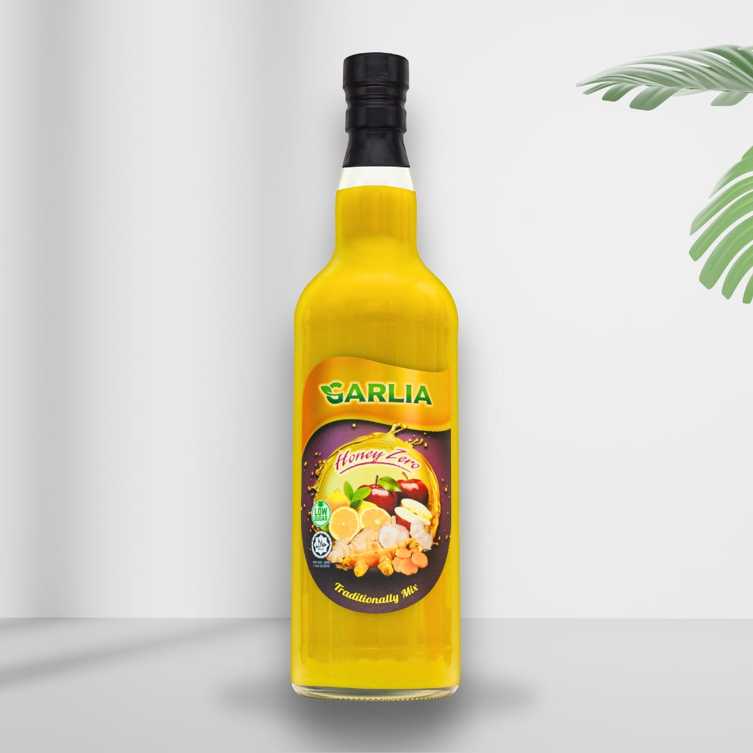 Garlia 加利雅 - 低糖原生特濃 (無蜂蜜配方)・薑蒜檸蘋果醋 750ml